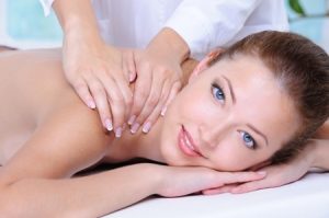 back massage at heaven therapy beauty salon in cullercoats Whitley Bay Tynemouth