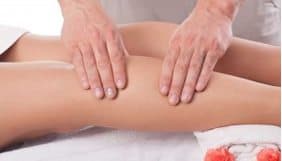 Leg and foot massage at heaven therapy beauty salon in newcastle