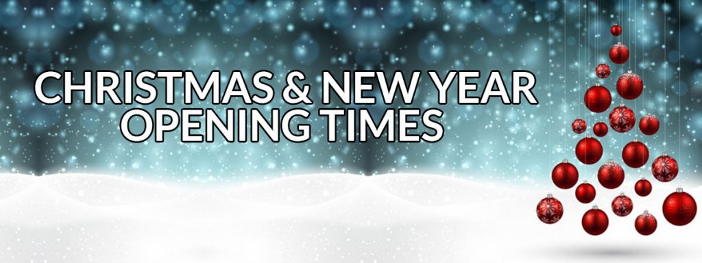 Christmas New Year Opening Hours at heaven therapy beauty salon in north shields