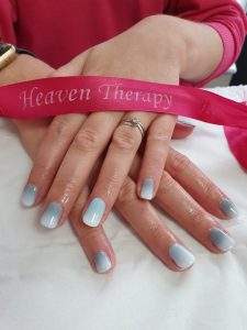 ombre nails at heaven therapy beauty salon tynemouth