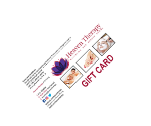 Heaven Therapy Gift Card, Top Beauty Salon, Cullecoats, North Shields