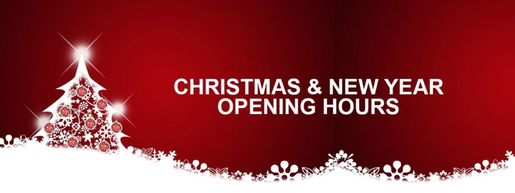 festive opening hours at heaven therapy beauty salon in Cullercoats, Newcastle