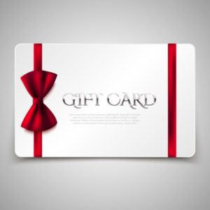 Gift Cards at Heaven Therapy beauty salon in Newcastle Upon Tyne
