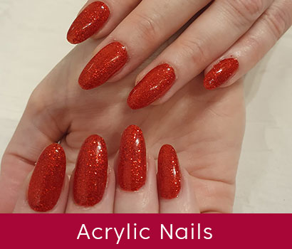 Professional Acrylic Nail Enhancements in Whitley Bay at Heaven Therapy Beauty Salon 