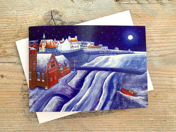 Cullercoats RNLI Christmas Card 2022
