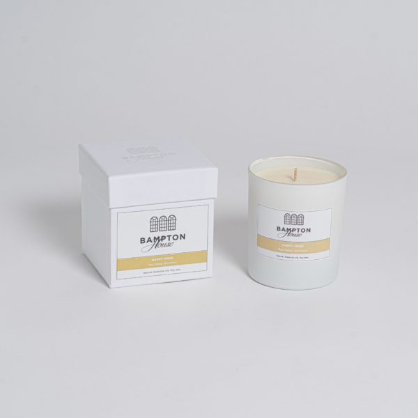 Large Aromatherapy Candle - Happy Mind