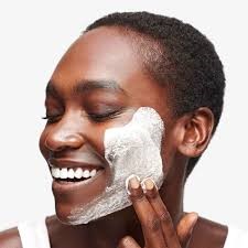 woman using dermalogica exfoliants
