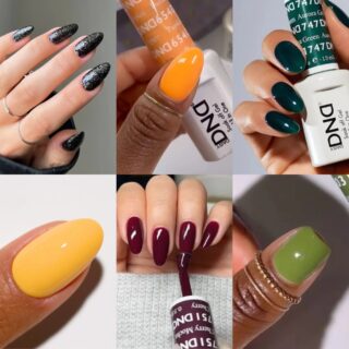 Best Autumn Pedicure Gel Colours
